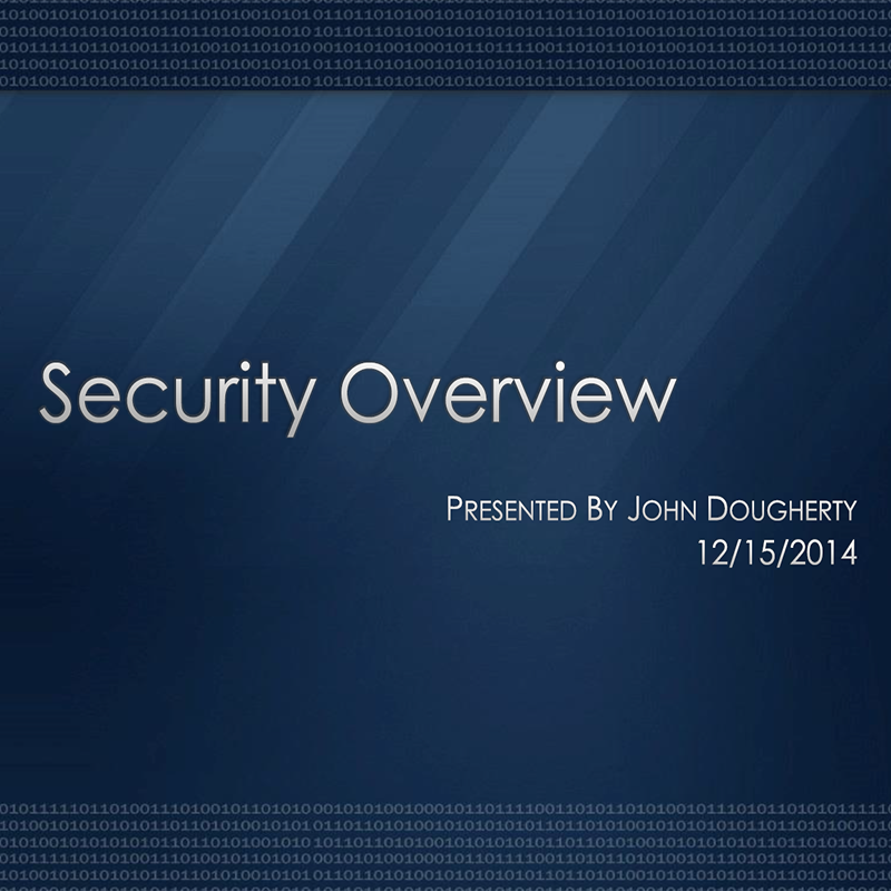 Security Overview